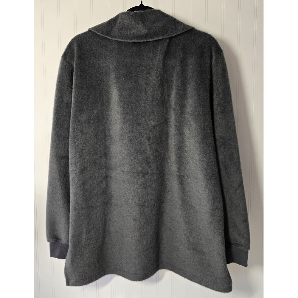 Urban Outfitters Standard Cloth Plush Fleece Long Sleeve Mens Small Zip Pullover - Picture 3 of 15